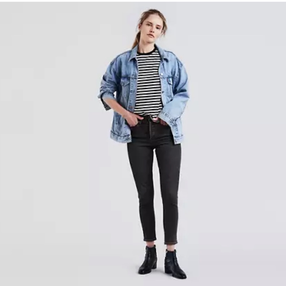 Levi’s WEDGIE FIT SKINNY WOMEN'S JEANS Black